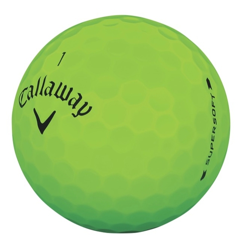 callaway matte green golf balls